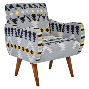 Cefena Chair With Multi-Coloured Upholstery, Multi-Coloured