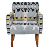 Cefena Chair With Multi-Coloured Upholstery, Multi-Coloured