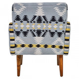 Cefena Chair With Multi-Coloured Upholstery, Multi-Coloured