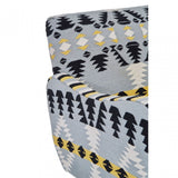 Cefena Chair With Multi-Coloured Upholstery, Multi-Coloured