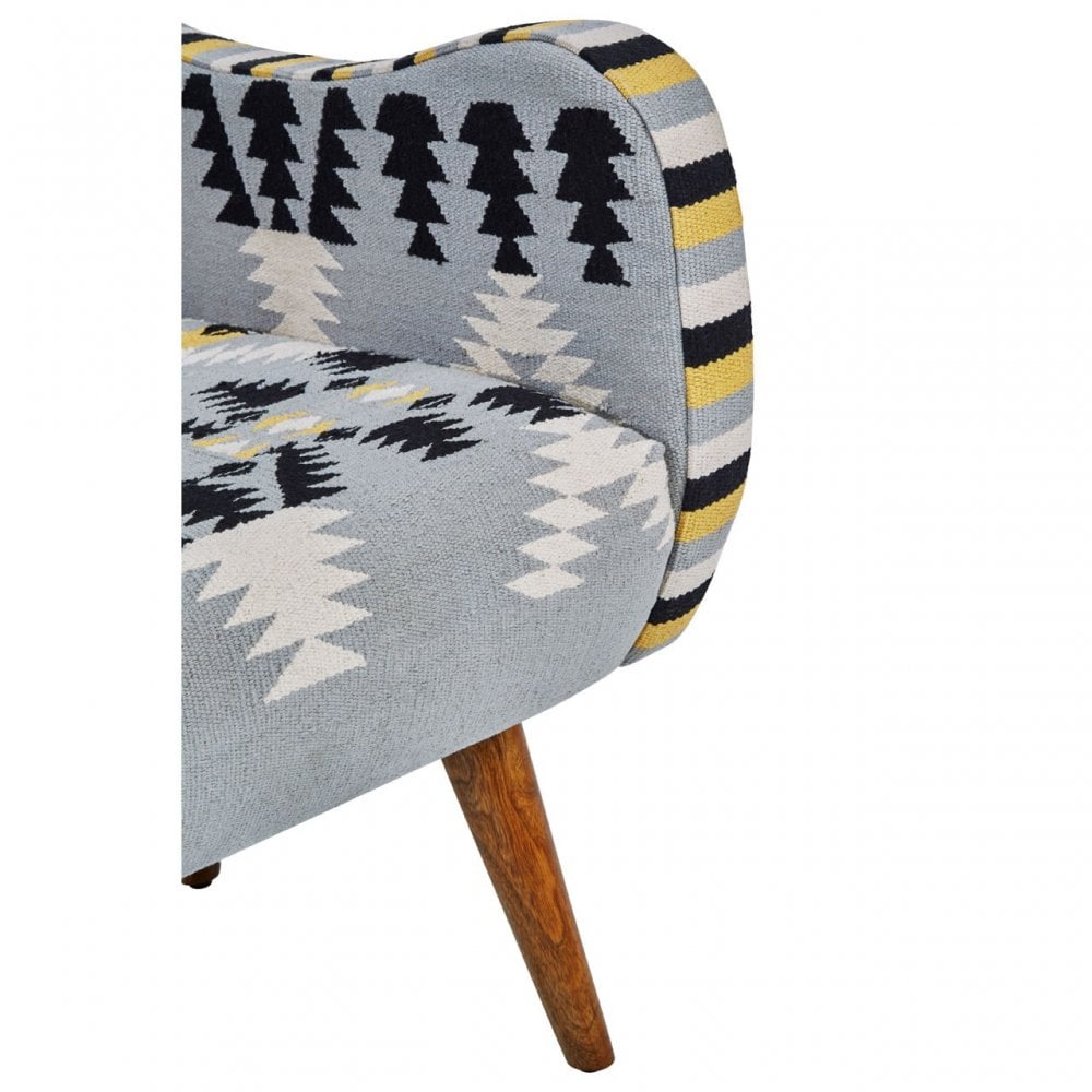 Cefena Chair With Multi-Coloured Upholstery, Multi-Coloured
