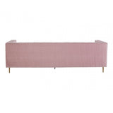 Otylia 3 Seat Pink Sofa, Pink