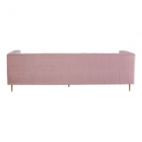 Otylia 3 Seat Pink Sofa, Pink