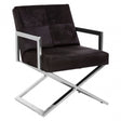 Kensington Townhouse Cross Base Chair, Black