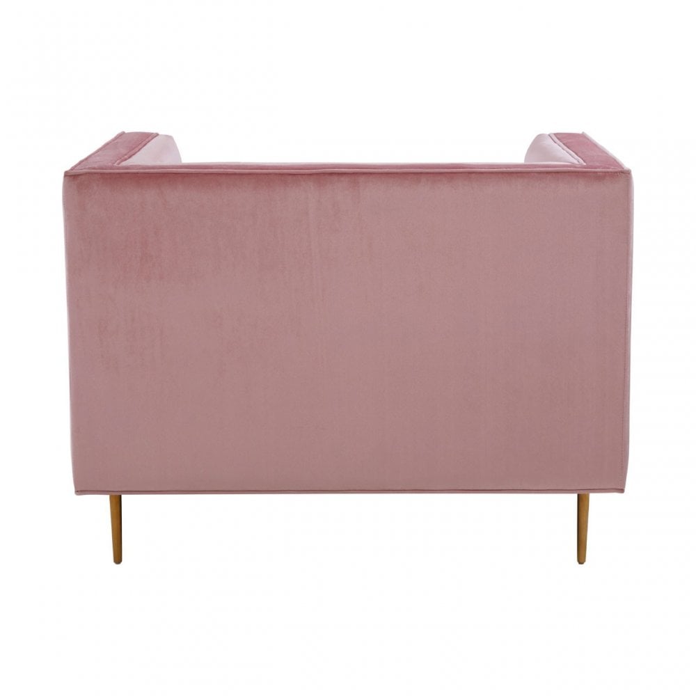 Otylia Pink Armchair, Pink