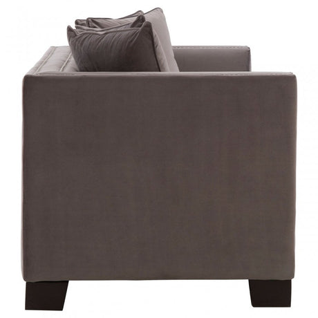Sofia 2 Seat Viola Aluminium Sofa, Brown