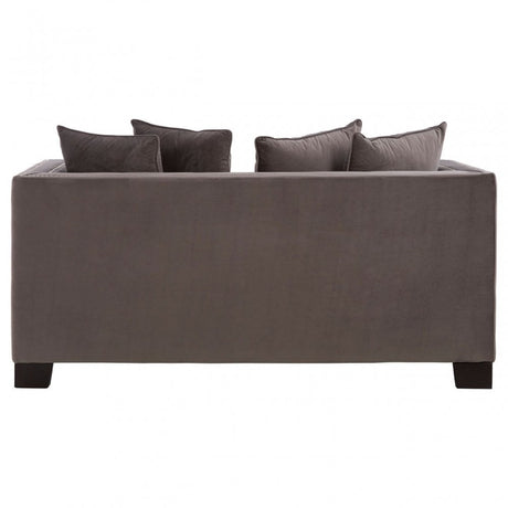 Sofia 2 Seat Viola Aluminium Sofa, Brown
