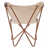 Cefena Butterfly Chair, Black