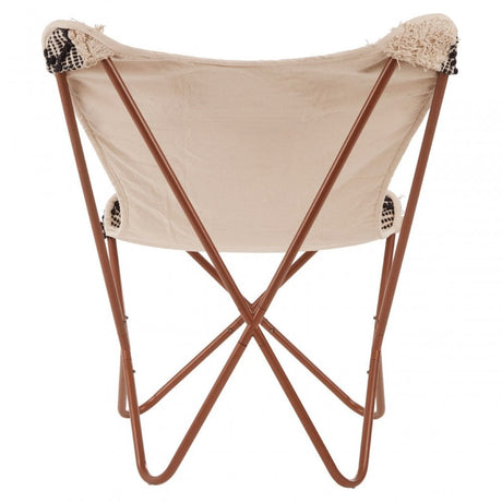 Cefena Butterfly Chair, Black