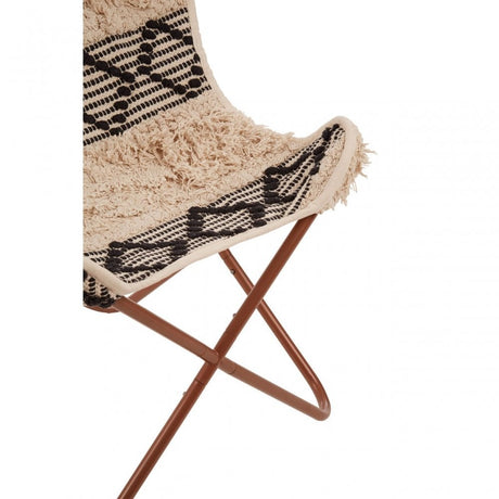 Cefena Butterfly Chair, Black
