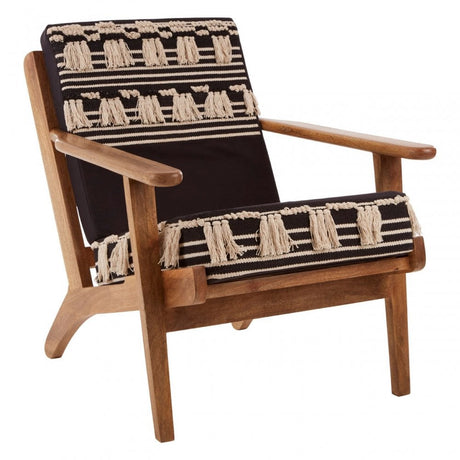 Cefena Laid Back Design Chair, Black