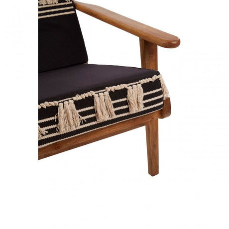Cefena Laid Back Design Chair, Black