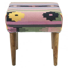 Cefena Footstool, Multi-Coloured