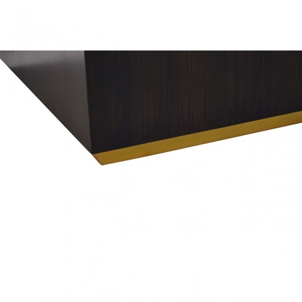 Gabelle Rectangle Coffee Table, Gold