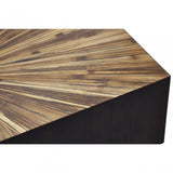 Gabelle Rectangle Coffee Table, Gold