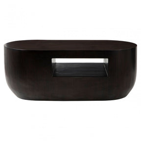 Gabelle Oblong Coffee Table, Brown