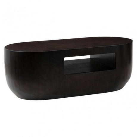 Gabelle Oblong Coffee Table, Brown
