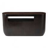 Gabelle Oblong Console Table, Brown