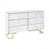 Kesena Drawer Chest, Silver
