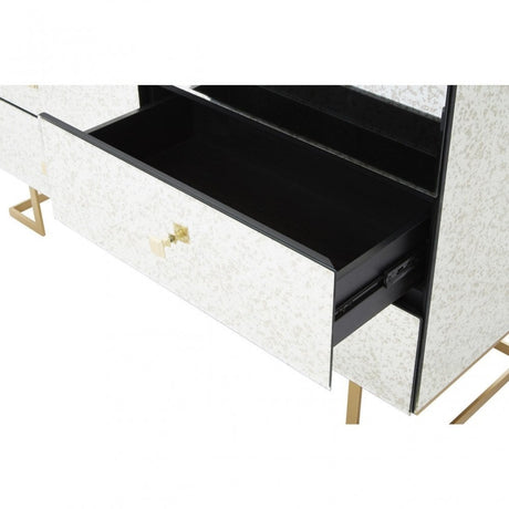 Kesena Drawer Chest, Silver