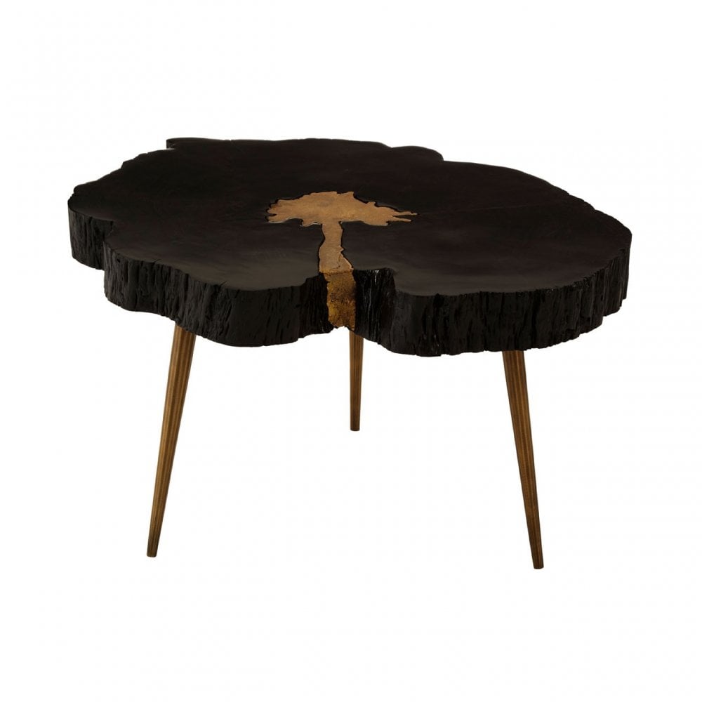 Almora Coffee Table , Gold
