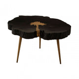 Almora Coffee Table , Gold