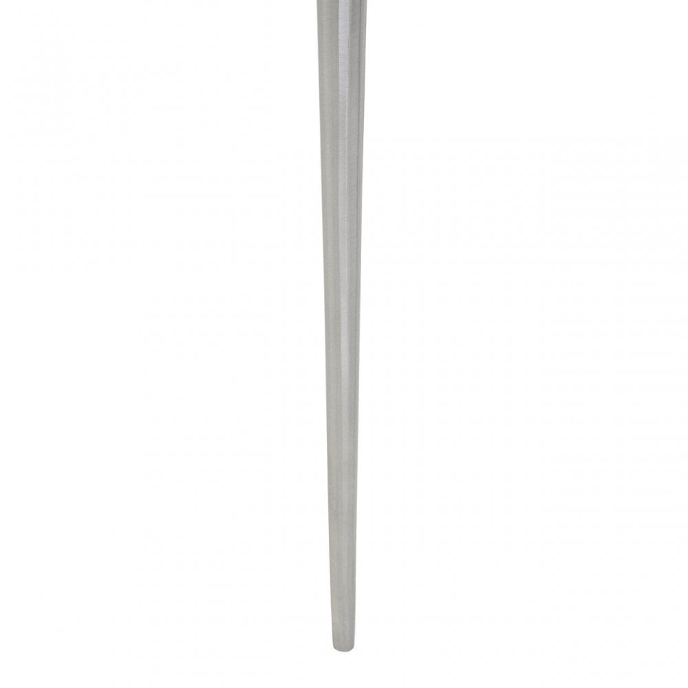 Almora Side Table, Silver