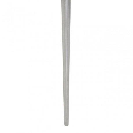 Almora Side Table, Silver