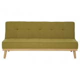 Stockholm 3 Seat Green Sofa Bed, Green