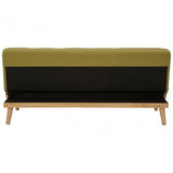 Stockholm 3 Seat Green Sofa Bed, Green