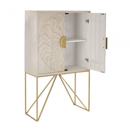 Sadras Cabinet, White