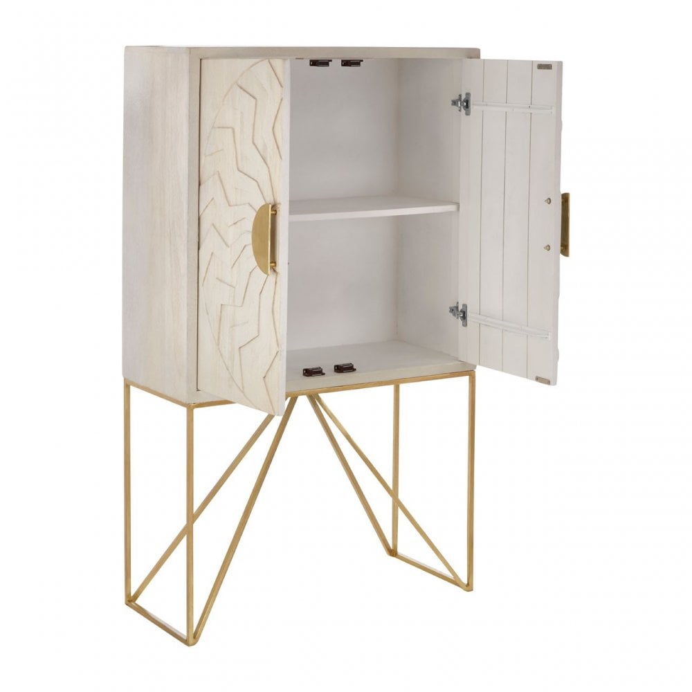 Sadras Cabinet, White
