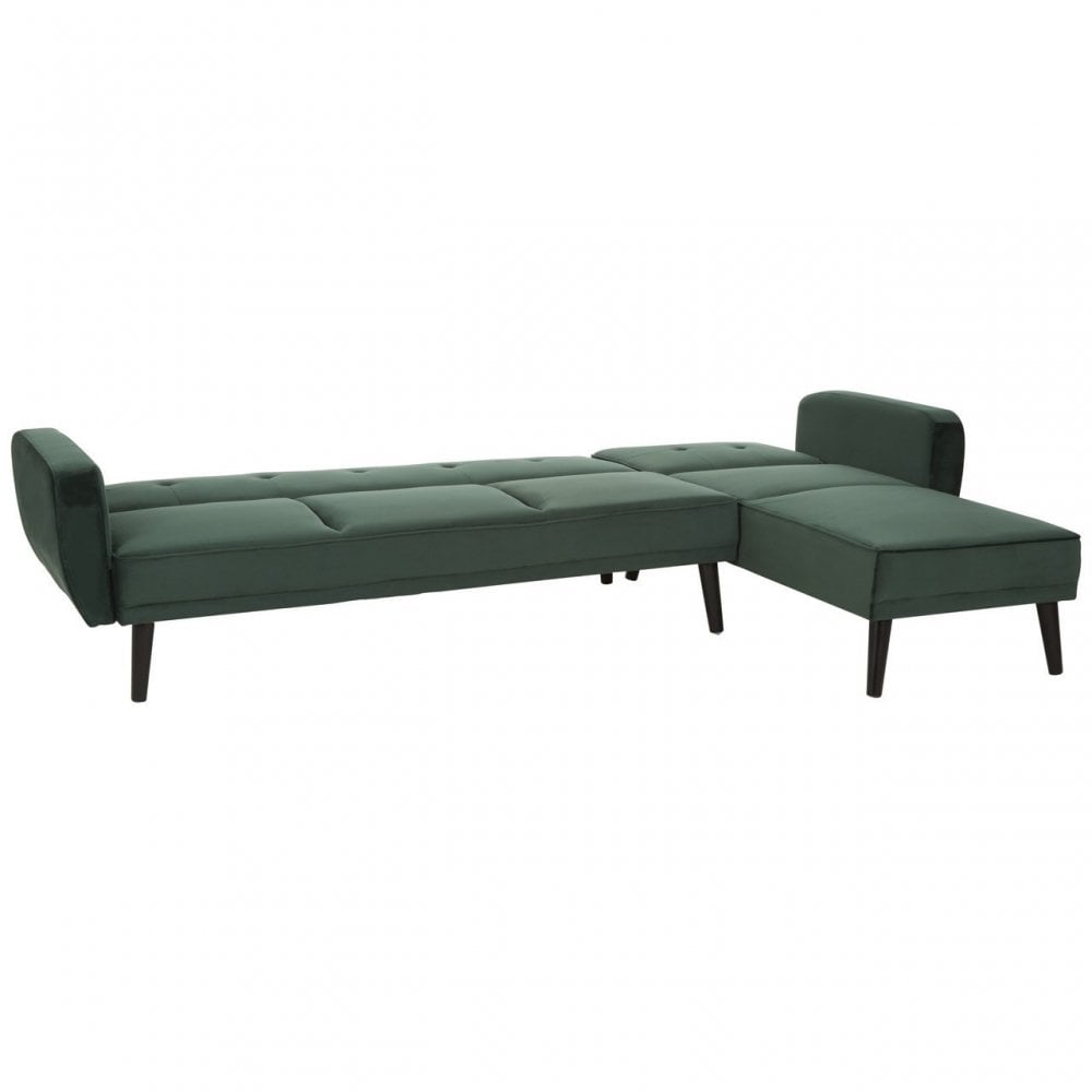 Serene 3 Seat Green Sofa Bed, Green