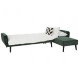 Serene 3 Seat Green Sofa Bed, Green