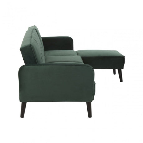 Serene 3 Seat Green Sofa Bed, Green