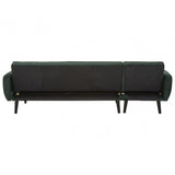 Serene 3 Seat Green Sofa Bed, Green