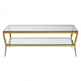 Arezzo Coffee Table, Gold