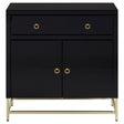 Kensington Townhouse Cabinet, Black