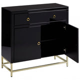 Kensington Townhouse Cabinet, Black