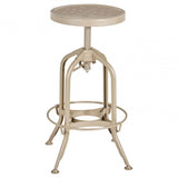 Gator Champagne Finish Adjustable Stool, Champagne