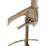 Gator Champagne Finish Adjustable Stool, Champagne