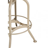 Gator Champagne Finish Adjustable Stool, Champagne