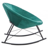 Arto Green Rocking Chair, Green