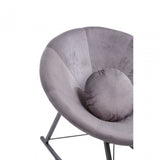 Arto Grey Rocking Chair, Grey