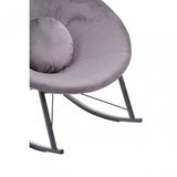 Arto Grey Rocking Chair, Grey