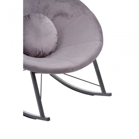 Arto Grey Rocking Chair, Grey