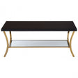 Kensington Townhouse Black Coffee Table, Black