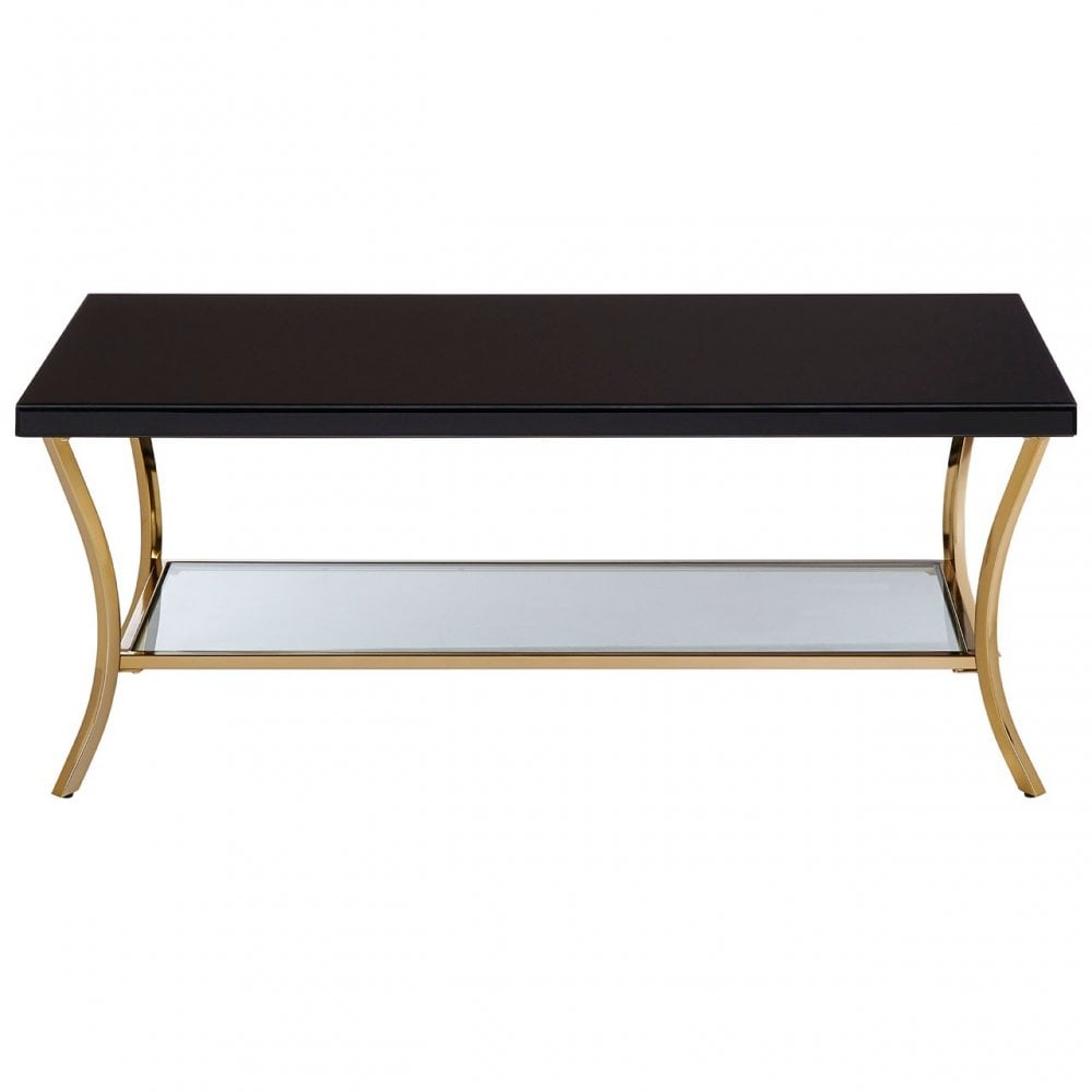 Kensington Townhouse Black Coffee Table, Black