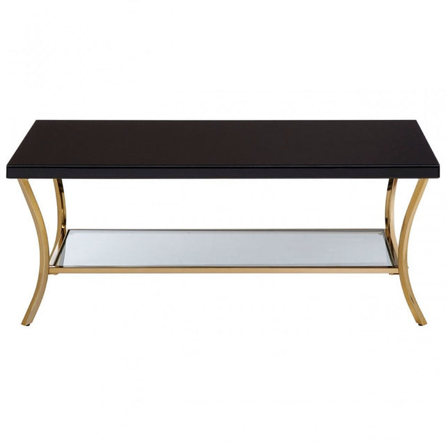 Kensington Townhouse Black Coffee Table, Black