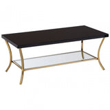 Kensington Townhouse Black Coffee Table, Black